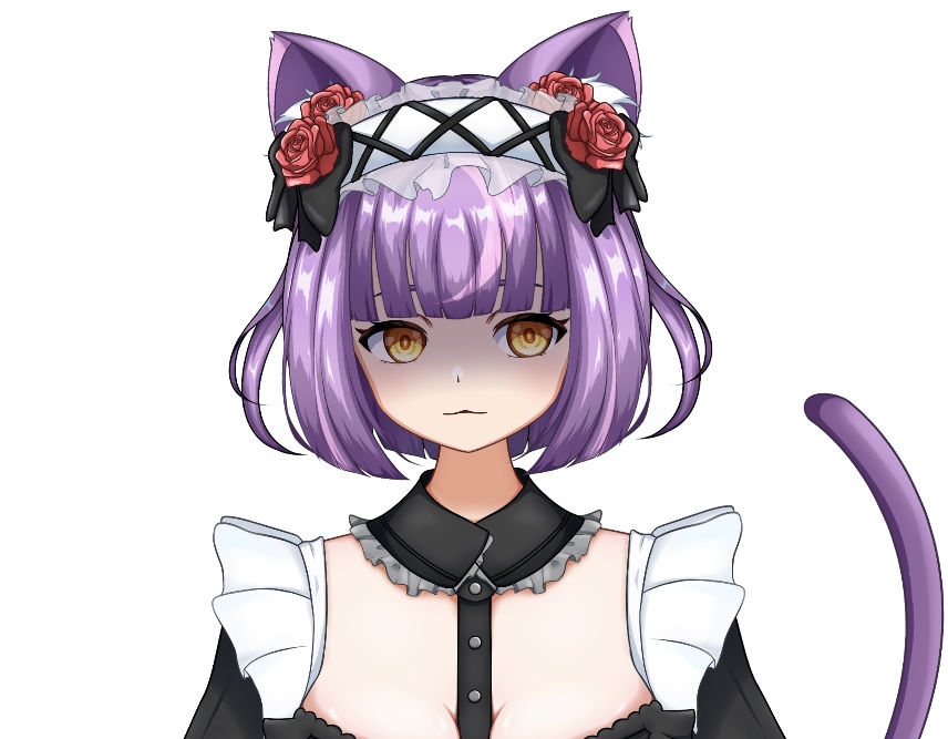 さくはの表情:じーっ。