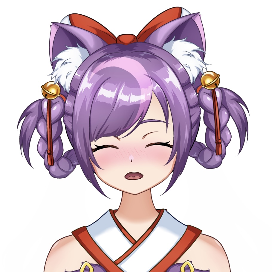 さくはの表情:えへへ。