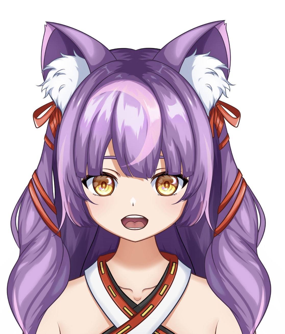 さくはの表情:にゃんとー!