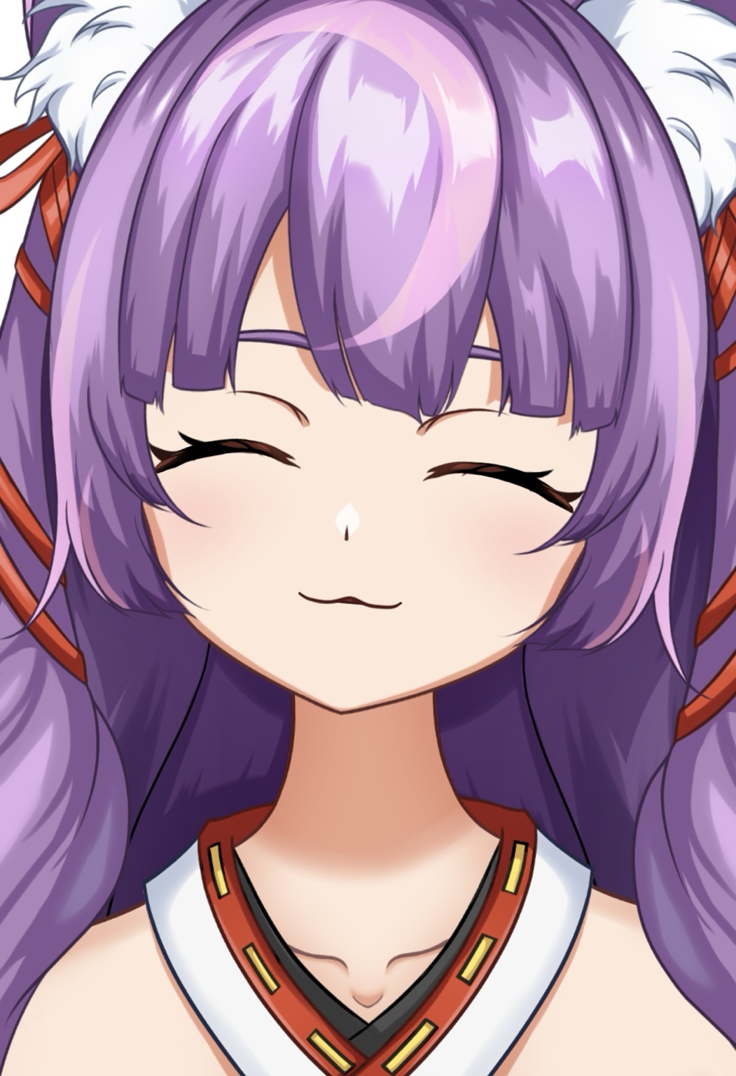 さくはの表情:にっこり。